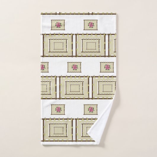 Serviettes de bain Jeux Floral (Serviette à main)