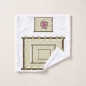 Serviettes de bain Jeux Floral (Gant de toilette)