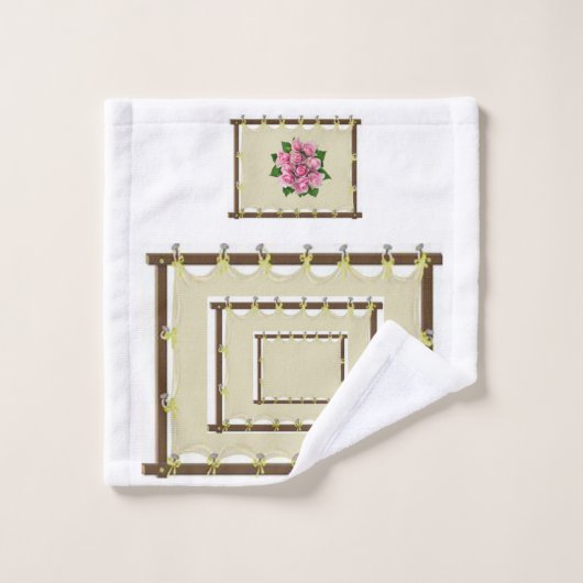 Serviettes de bain Jeux Floral (Gant de toilette)