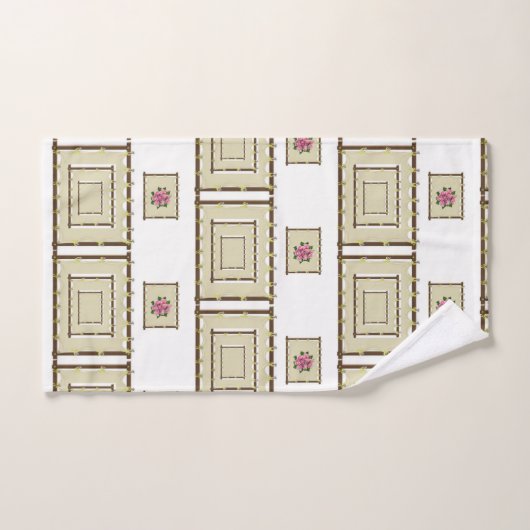 Serviettes de bain Jeux Floral (Serviette à main)