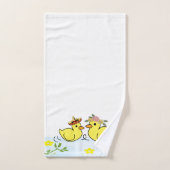 Serviettes de bain Jeux mexicain Bain Jaune Canard (Serviette à main)