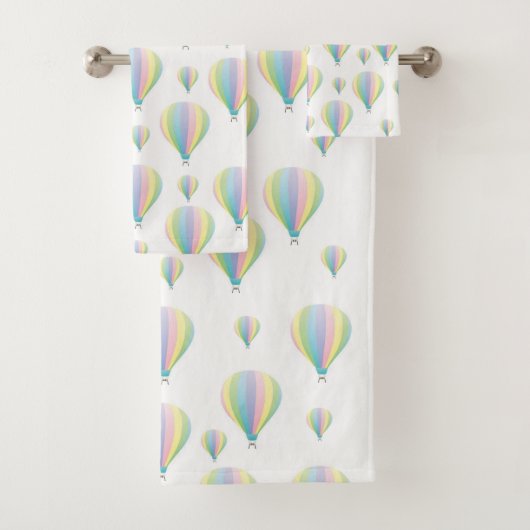 Serviettes de bain Jeux Pastel Parachutes (En situation)