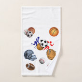 Serviettes de bain Jeux Sports (Serviette à main)
