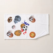 Serviettes de bain Jeux Sports (Serviette à main)