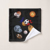 Serviettes de bain Jeux Sports (Gant de toilette)