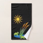 Serviettes de bain Jeux Tortues (Serviette à main)