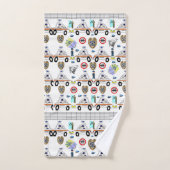 Serviettes de bain Jeux voitures de police (Serviette à main)