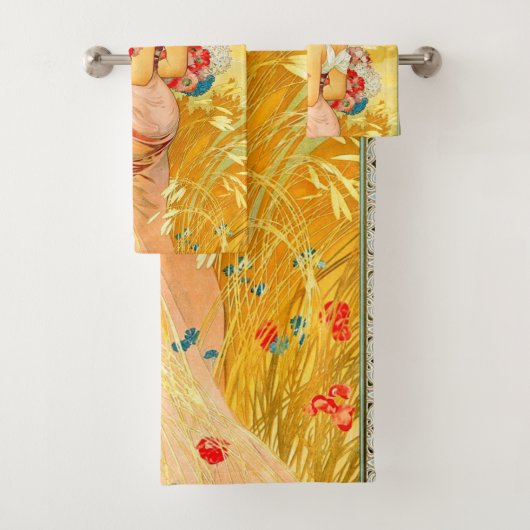 Serviettes De Bain La Belle Epoque (En situation)