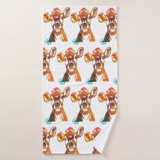 Serviettes De Bain Lady Cow Parfaites (Serviette de bain)