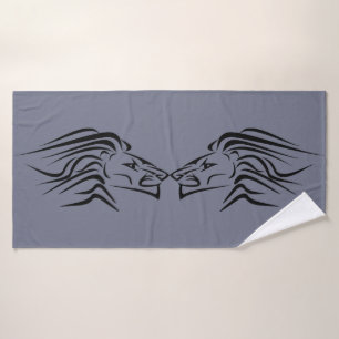 Serviettes de bain Lion - Choisir la couleur