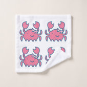 Serviettes De Bain Maid Bleues Cute (Gant de toilette)