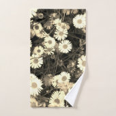 Serviettes de bain marguerites (Serviette à main)