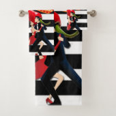 Serviettes de bain mexicaines (En situation)