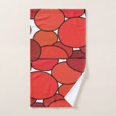 Serviettes de bain Motif de tomates rouges (Serviette à main)