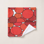 Serviettes de bain Motif de tomates rouges (Gant de toilette)