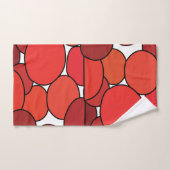 Serviettes de bain Motif de tomates rouges (Serviette à main)