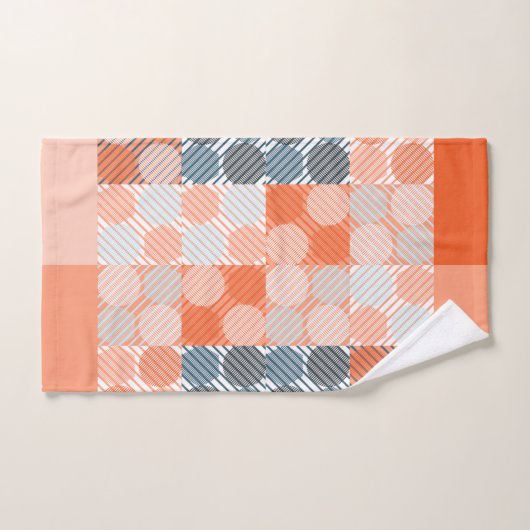 Serviettes de bain multicolores (Serviette à main)