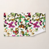 Serviettes de bain Papillons (Serviette à main)