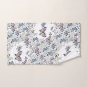 Serviettes de bain Pastel Soft Butterflies (Serviette à main)