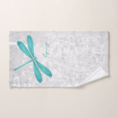 Serviettes de bain personnalisées de libellules tu (Serviette à main)