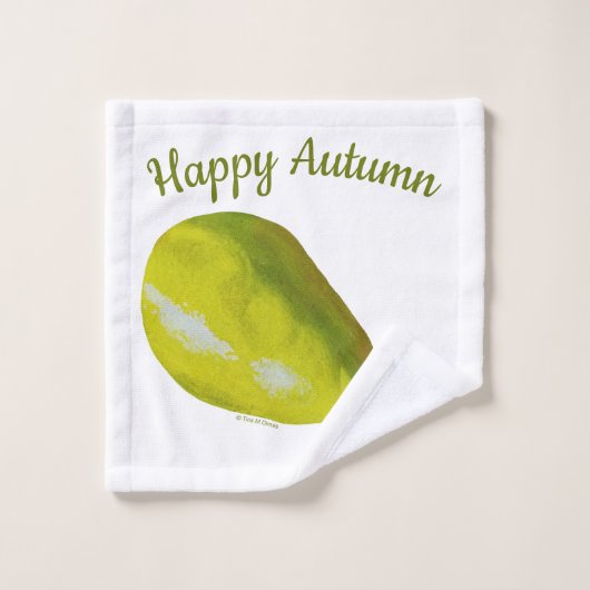 Serviettes de bain poires (Gant de toilette)