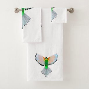 Serviettes de bain pour oiseaux volants