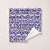 Serviettes de bain pourpre ornement (Gant de toilette)
