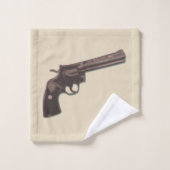 Serviettes de bain retourner Colt Python Wester (Gant de toilette)