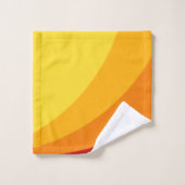 Serviettes de bain rétro - Plage Tropical Summer C (Gant de toilette)