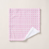 Serviettes de bain rose tendre, sensation propre e (Gant de toilette)