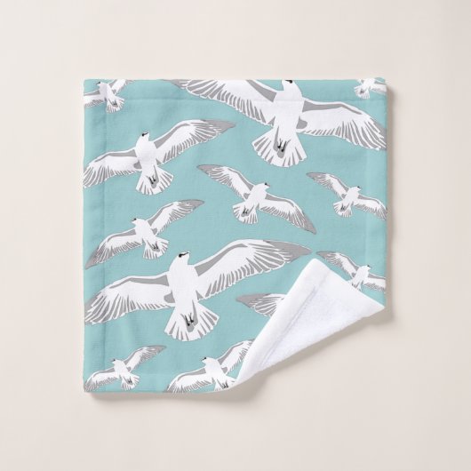Serviettes de bain Seagulls Galore (Gant de toilette)