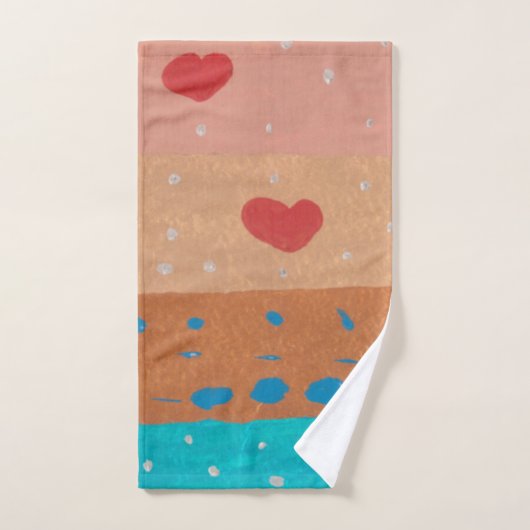 Serviettes de bain Seeds of Love (Serviette à main)