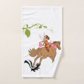 Serviettes de bain Set Cheval Brown Skunk Floral F (Serviette à main)