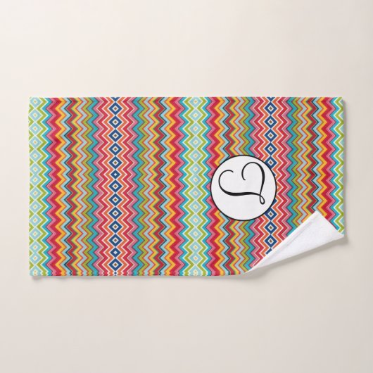 Serviettes de bain set Chevron (Serviette à main)