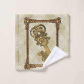 Serviettes de bain set clé victorienne (Gant de toilette)