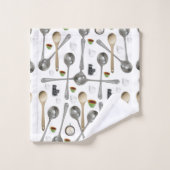 Serviettes de bain Set cuillères (Gant de toilette)