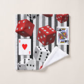 Serviettes de bain set dés (Gant de toilette)
