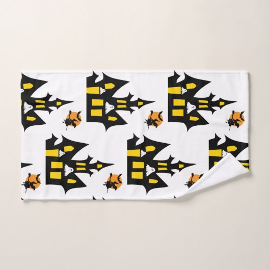Serviettes De Bain Set Halloween, (Serviette à main)