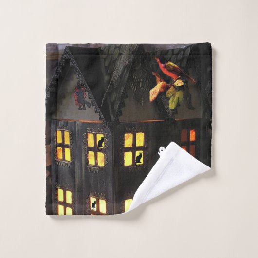 Serviettes de bain set Halloween (Gant de toilette)
