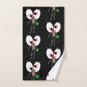 Serviettes de bain set Halloween (Serviette à main)