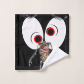 Serviettes de bain set Halloween (Gant de toilette)