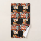 Serviettes de bain set Halloween (Serviette à main)