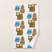 Serviettes de bain set Halloween (Serviette à main)