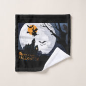 Serviettes de bain set Halloween (Gant de toilette)