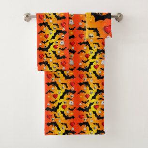 Serviettes de bain set Halloween
