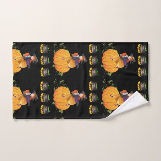 Serviettes de bain set Halloween (Serviette à main)