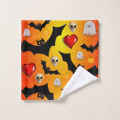 Serviettes de bain set Halloween (Gant de toilette)