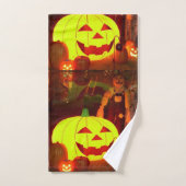 Serviettes de bain set Halloween (Serviette à main)
