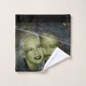 Serviettes de bain set Halloween (Gant de toilette)