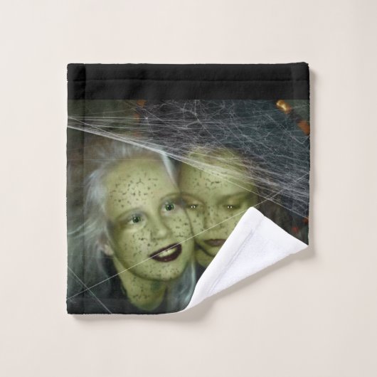 Serviettes de bain set Halloween (Gant de toilette)